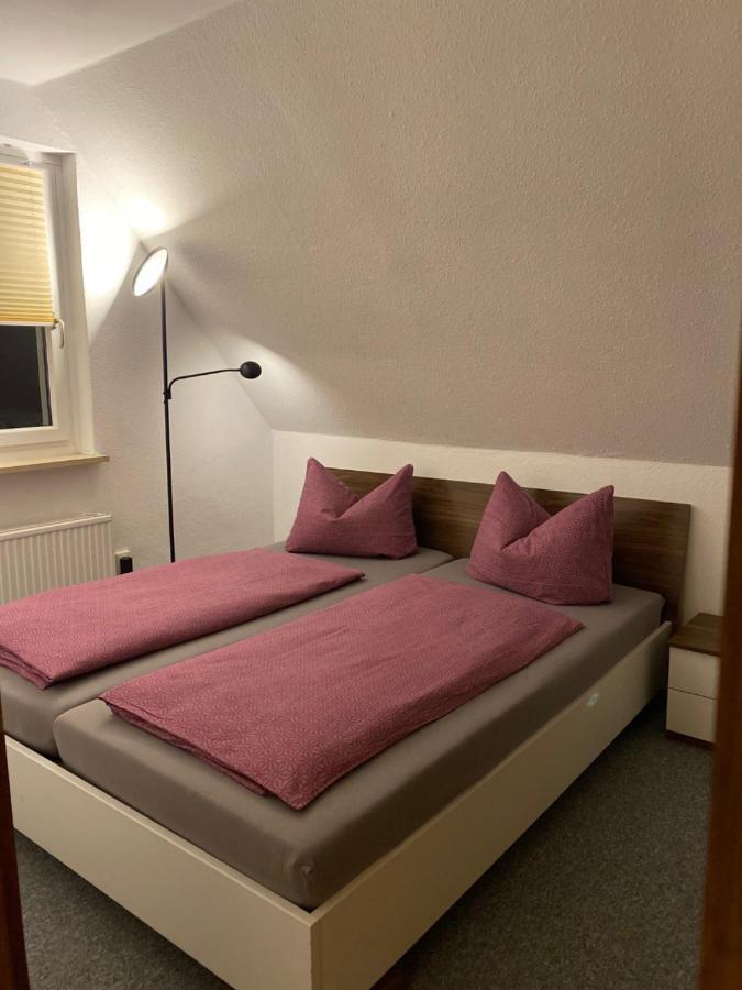 Am Fusse Zur Napoleonschanze Hohnstein Exterior foto
